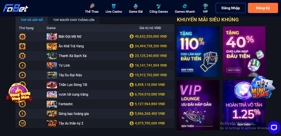Banner khuyến mãi độc quyền 789vip chính thức
